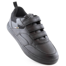 Black American Club 148/23 men's sports shoes with velcro 1