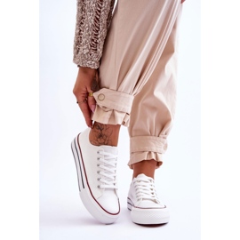 FB2 Women's Sneakers On A Massive Platform White Ember 1