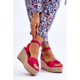 Women's Wedge Sandals Fuchsia Kendall pink 2
