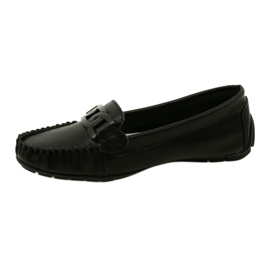 Women's Leather Loafers Filippo DP4547 Black 2