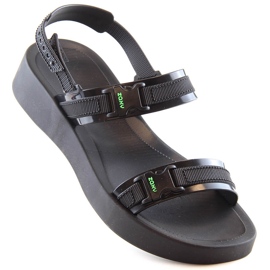 Comfortable women's sports sandals scented black ZAXY Aventura Sandal HH285286 1