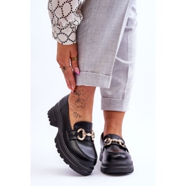 FJ1 Women's Leather Slip-on Loafers Black Albie 1 FJ1 Women's Leather Slip-on Loafers Black Albie 1