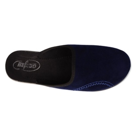 Befado women's pu slippers 552D019 navy blue 3