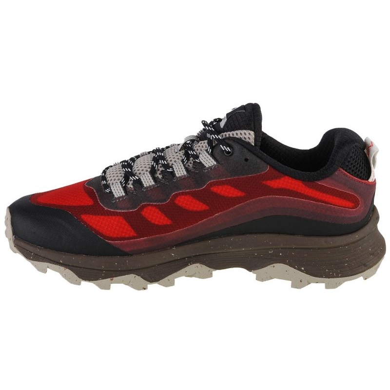 Red top merrell shoes