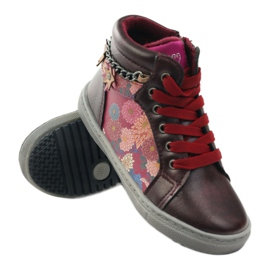 American Club ADI American 10108 ankle boots pink multicolored 3