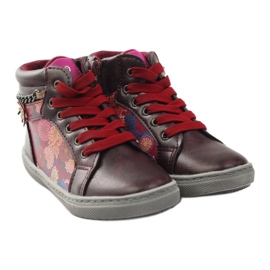 American Club ADI American 10108 ankle boots pink multicolored 4