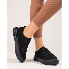 Women's black Shelovet sneakers 2