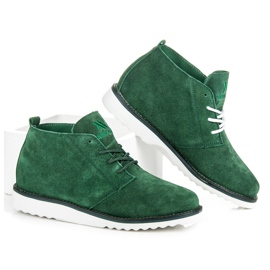 New Age Women's boots green 1