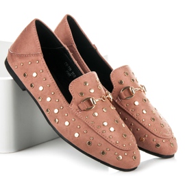 Sergio Todzi Loafers With Rhinestones pink 1