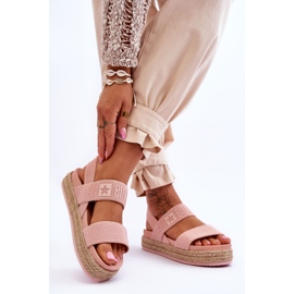 Women's Sandals Big Star LL274859 Pink 2