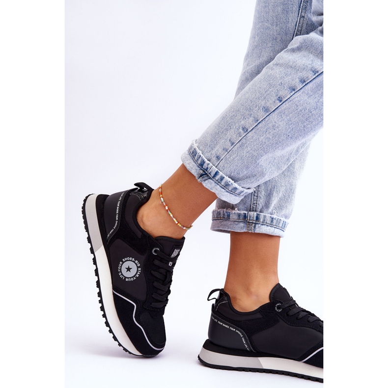 Women's Sneakers Memory Foam System Big Star LL274541 Black 2
