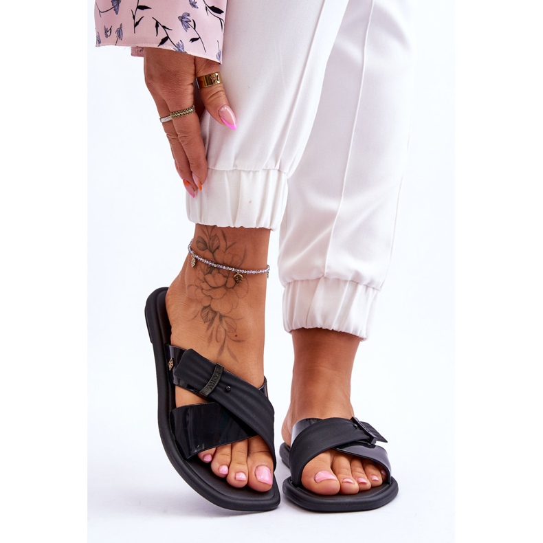 Fragrant Vegan Slippers ZAXY JJ285217 Black 1