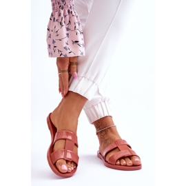 Fashionable Vegan Slippers ZAXY JJ285262 Dusty Pink 2