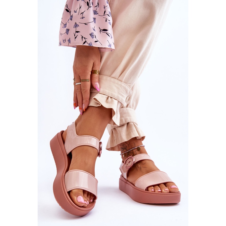 Fragrant Hypoallergenic Sandals ZAXY JJ285242 Nude pink 2 Fragrant Hypoallergenic Sandals ZAXY JJ285242 Nude pink 2