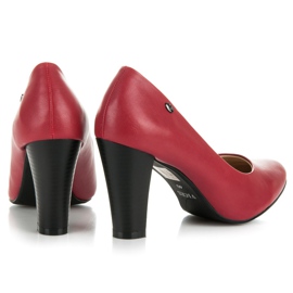 Vices New Collection Classic pumps on the post red 1