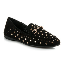 Sergio Todzi Loafers with rhinestones black 1