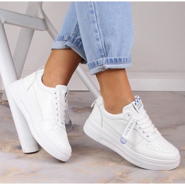 Women's sports shoes white Vinceza 34603 1