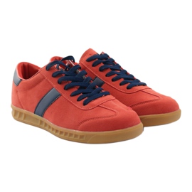Sports sneakers DK 83104 red navy blue 4