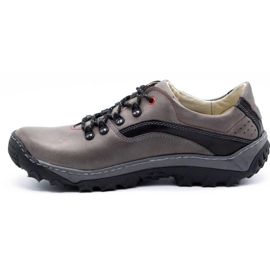 Olivier Men's trekking shoes 268K black grey 1