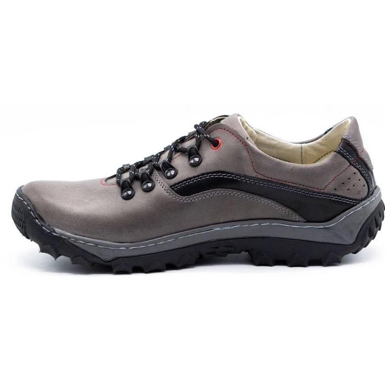 Olivier Men's trekking shoes 268K black grey 1