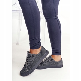 Women's Sneakers Big Star Dark Gray DD274440 grey 3