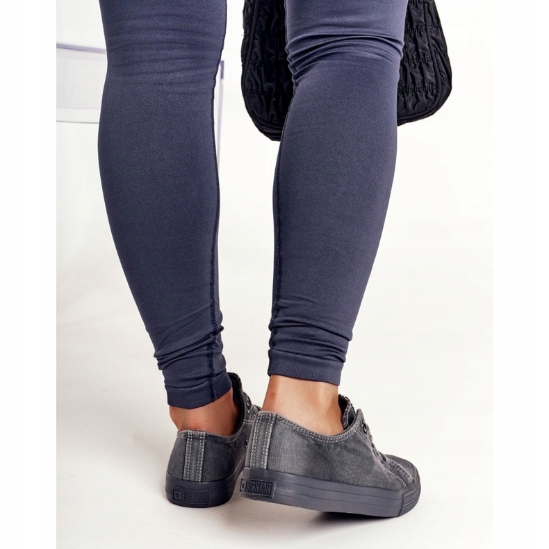 Women's Sneakers Big Star Dark Gray DD274440 grey 4