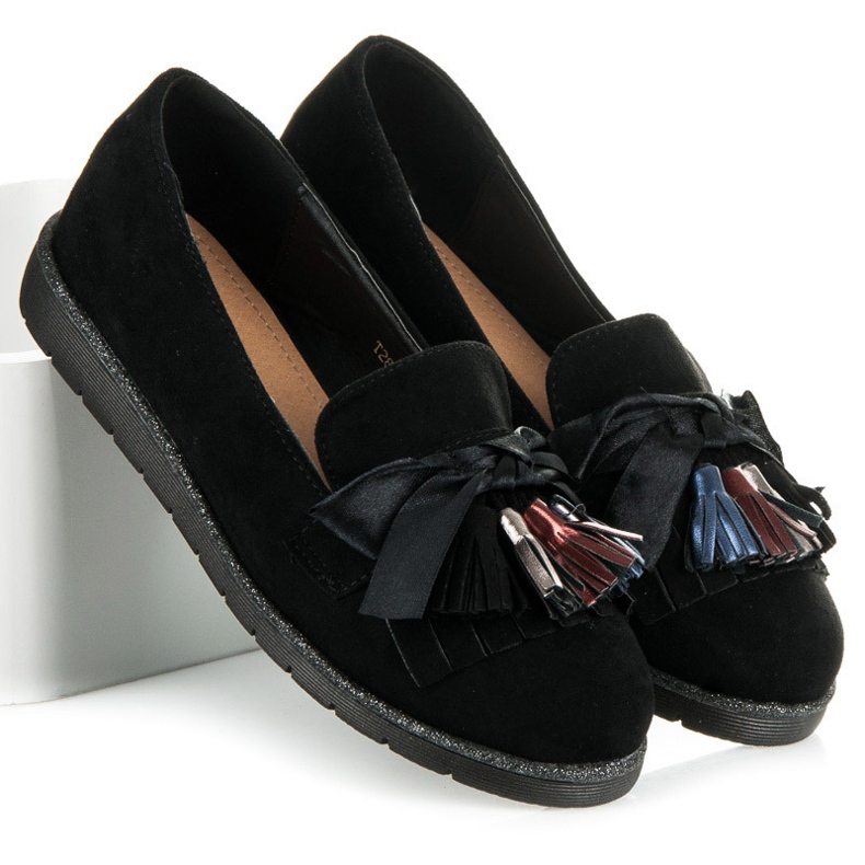 Seastar Suede loafers black 2