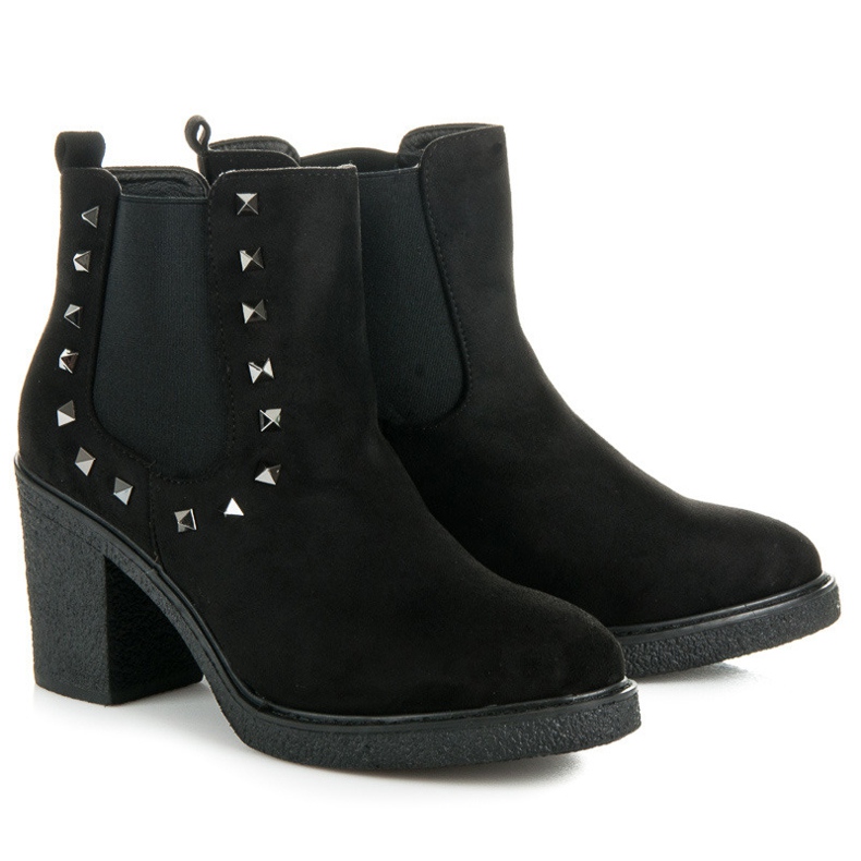 Seastar Boots with studs black 1