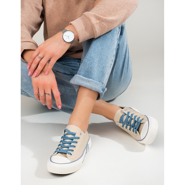 Women's beige Shelovet sneakers 2 Women's beige Shelovet sneakers 2
