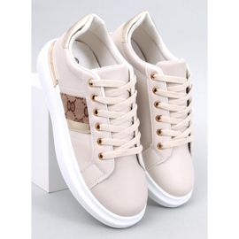 Hinds Beige women's sneakers 2