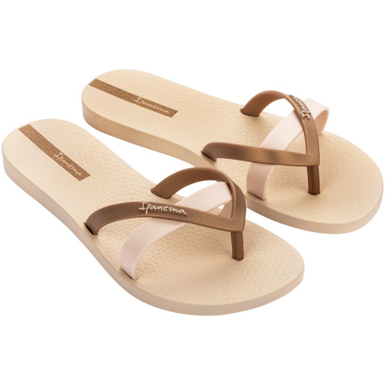 Ipanema Kirei Fem Flip Flops W 81805-AG219 beige golden 1 Ipanema Kirei Fem Flip Flops W 81805-AG219 beige golden 1