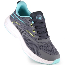 Potocki Gray women's sports shoes VanHorn IS27004 grey 1