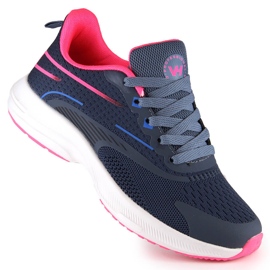 Potocki Women's sports shoes navy blue VanHorn IS27004 1