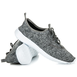 Textile sports shoes grey 1