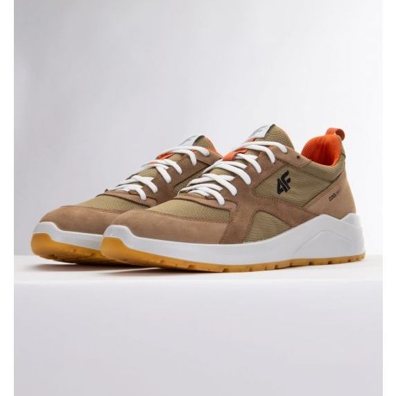 4F M OBML262 shoes beige 1