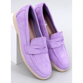 BM Blum Purple suede loafers 1