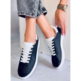 Girbo B / WHITE women's sneakers black 2