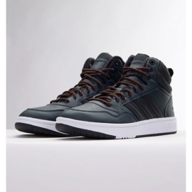 Shoes adidas Hoops 3.0 Mid Wtr M GW6702 green 1