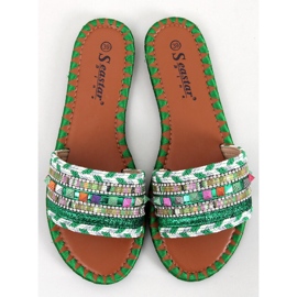Morocco Green Marrakech slippers 1