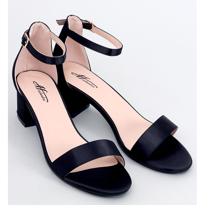 BM Low heel sandals from Clarence Black 1
