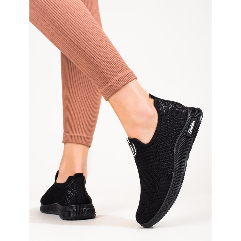 Light women's black textile sports shoes T.Sokolski 1 Light women's black textile sports shoes T.Sokolski 1