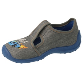 Befado children's shoes 010X024 blue grey 2