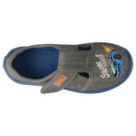Befado children's shoes 010X024 blue grey 3 Befado children's shoes 010X024 blue grey 3