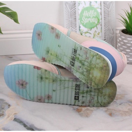 Leather sports shoes for women sneakers Big Star LL274347 multicolored 1