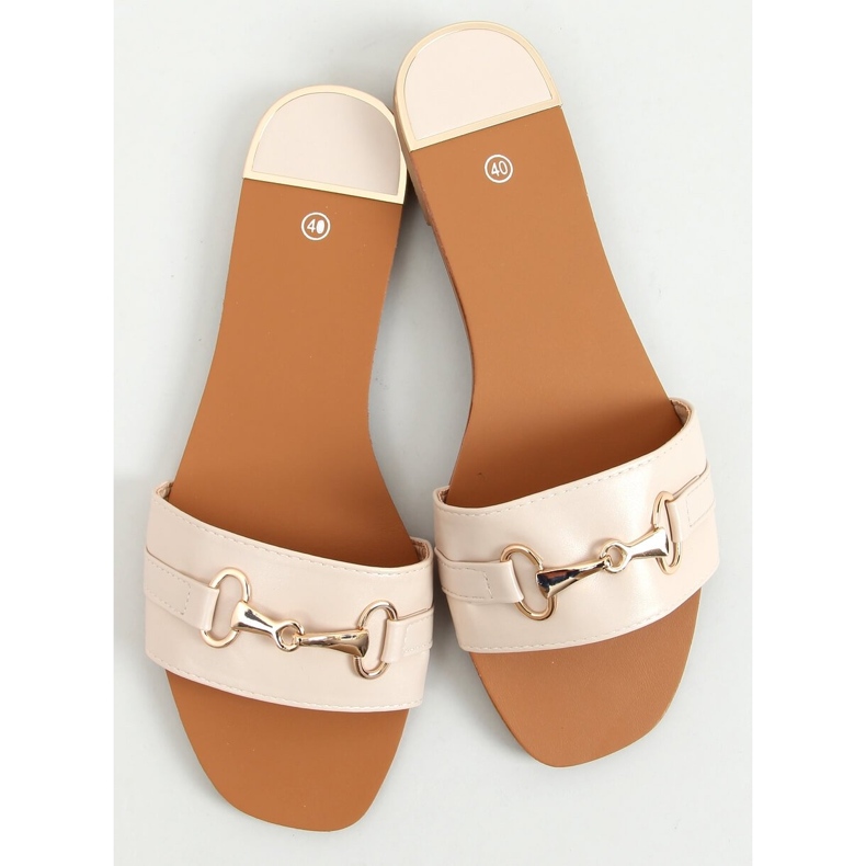 Gallery Beige women's slippers 1 Gallery Beige women's slippers 1