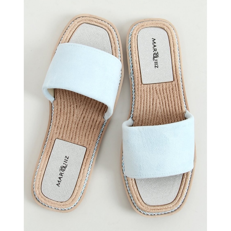 Daniels Blue women's suede slippers 1