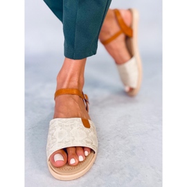 BM Barnes Gold Women's Sandals golden 1