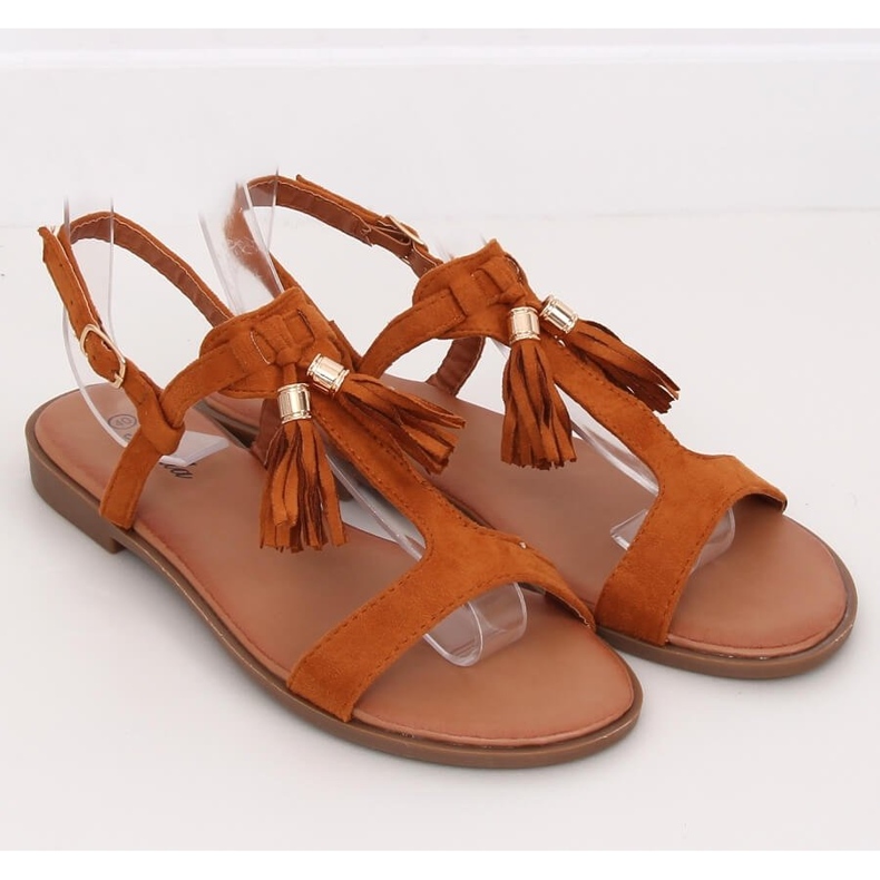 BM Bayles Camel women's sandals brown 1