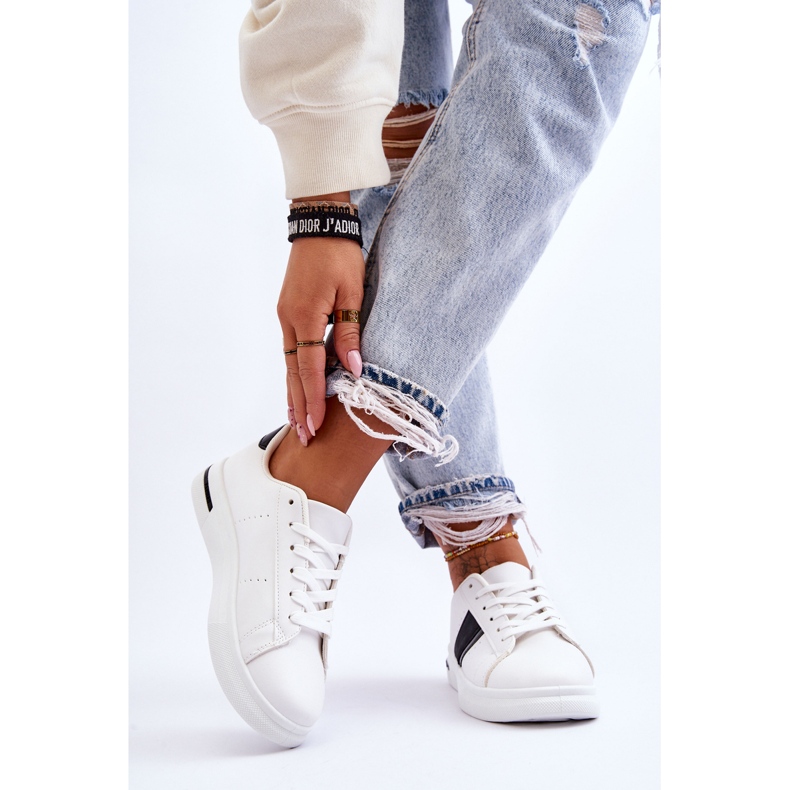 PG1 Women's Sport Platform Shoes White And Black Soris 2