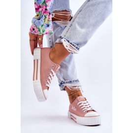 Women's Sneakers On The Platform Lee Cooper LCW-23-31-1804L Pink 2